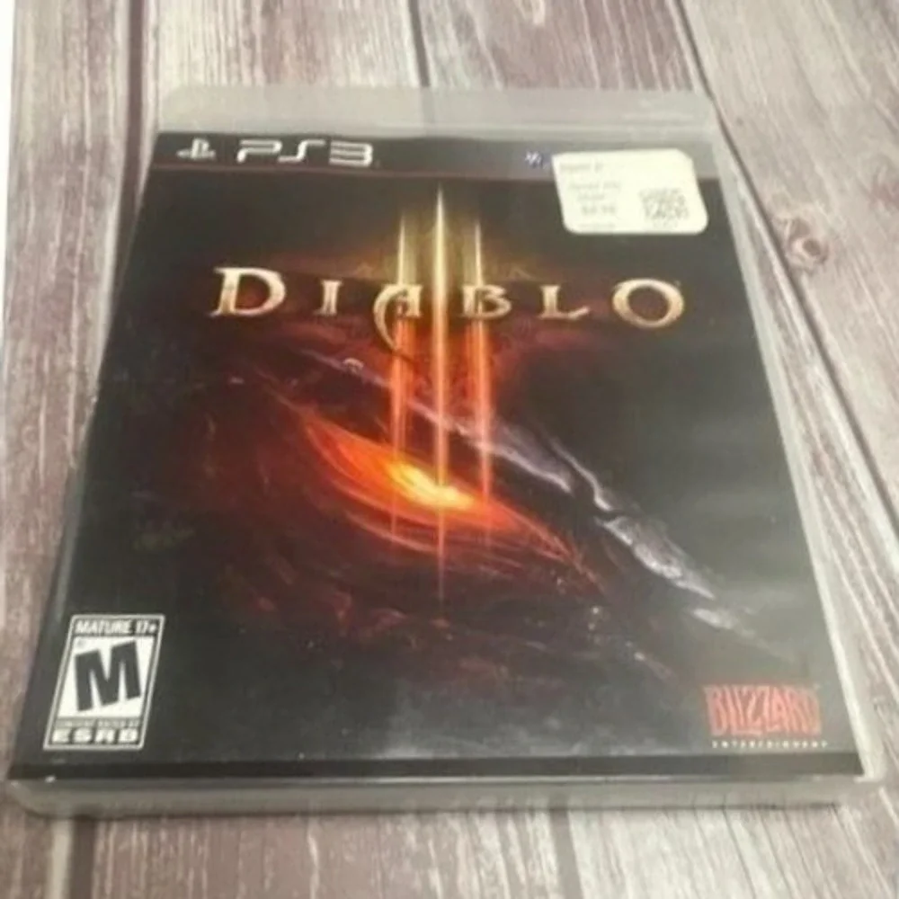 Diablo III 3 Sony PlayStation 3 PS3 Blizzard Entertainment Action RPG Game Disc
